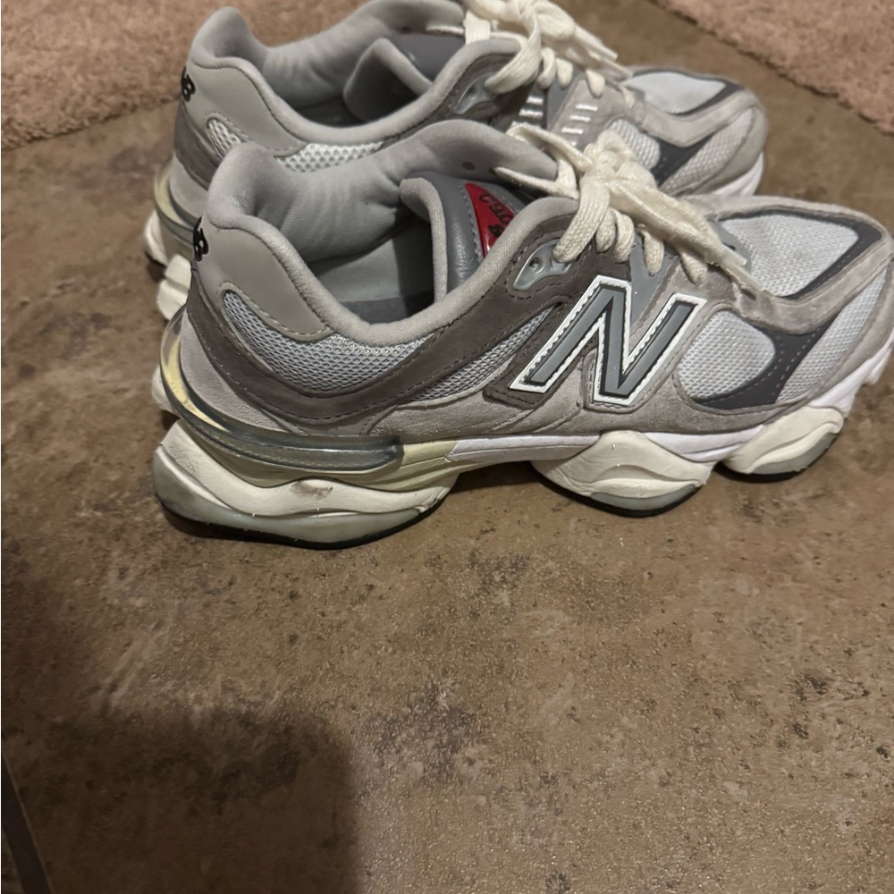 New Balance 9060 Gray/ Blue Sneakers